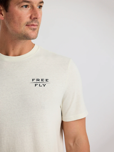 Free Fly Apparel Wild Caught Tee - Heather Birch