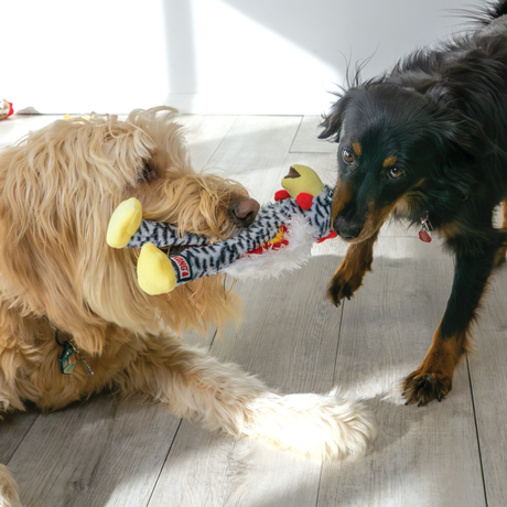 Kong Wishbone-Shaped Bird Plush Dog Toy - Medium