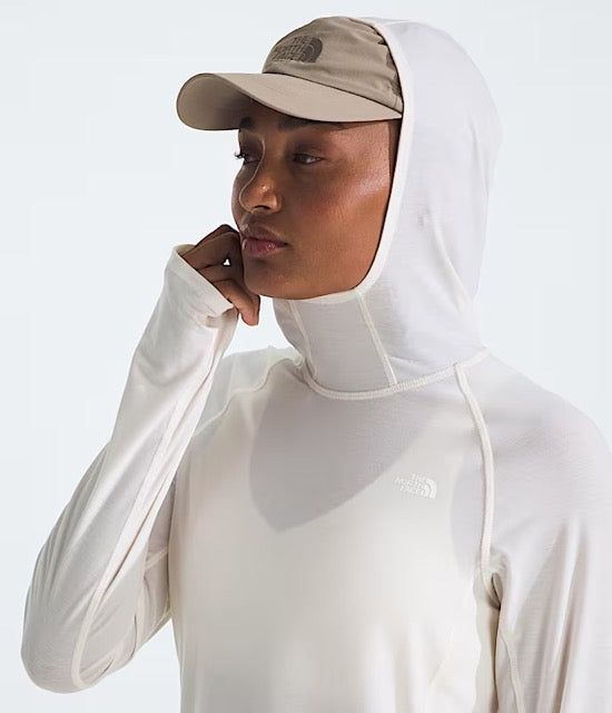 The North Face Womens Adventure Sun Hoodie - White Dune