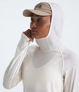 The North Face Womens Adventure Sun Hoodie - White Dune