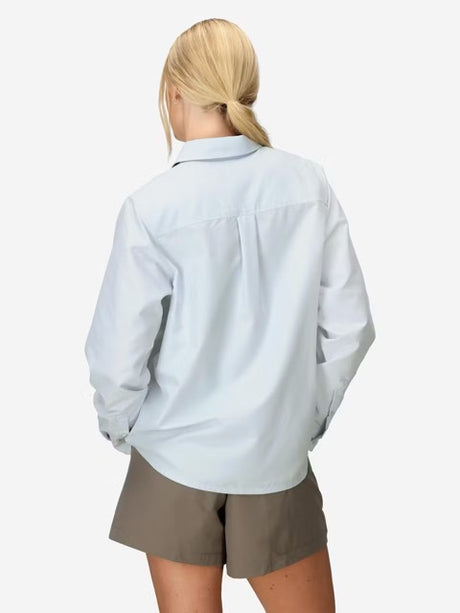 Marmot Womens AirExchange Long Sleeve Shirt UPF 40 - Vapor