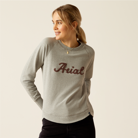 Ariat Women's Benicia Sweatshirt - Heather Grey