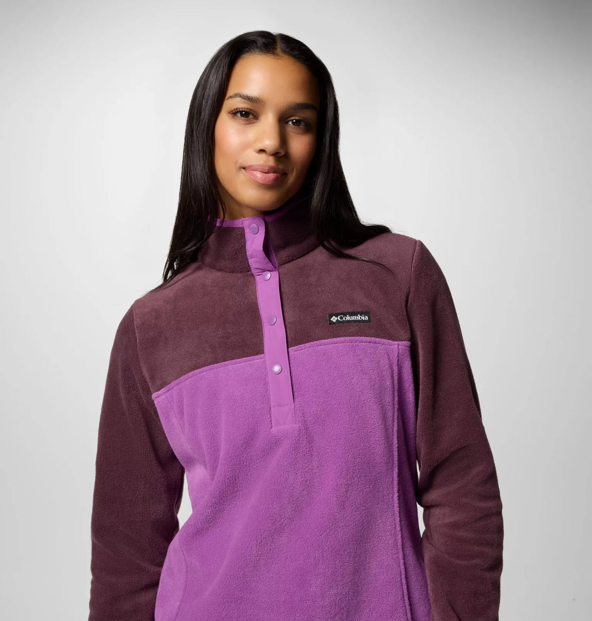 Women's Benton Springs Half Snap Pullover Fleece II - Razzle