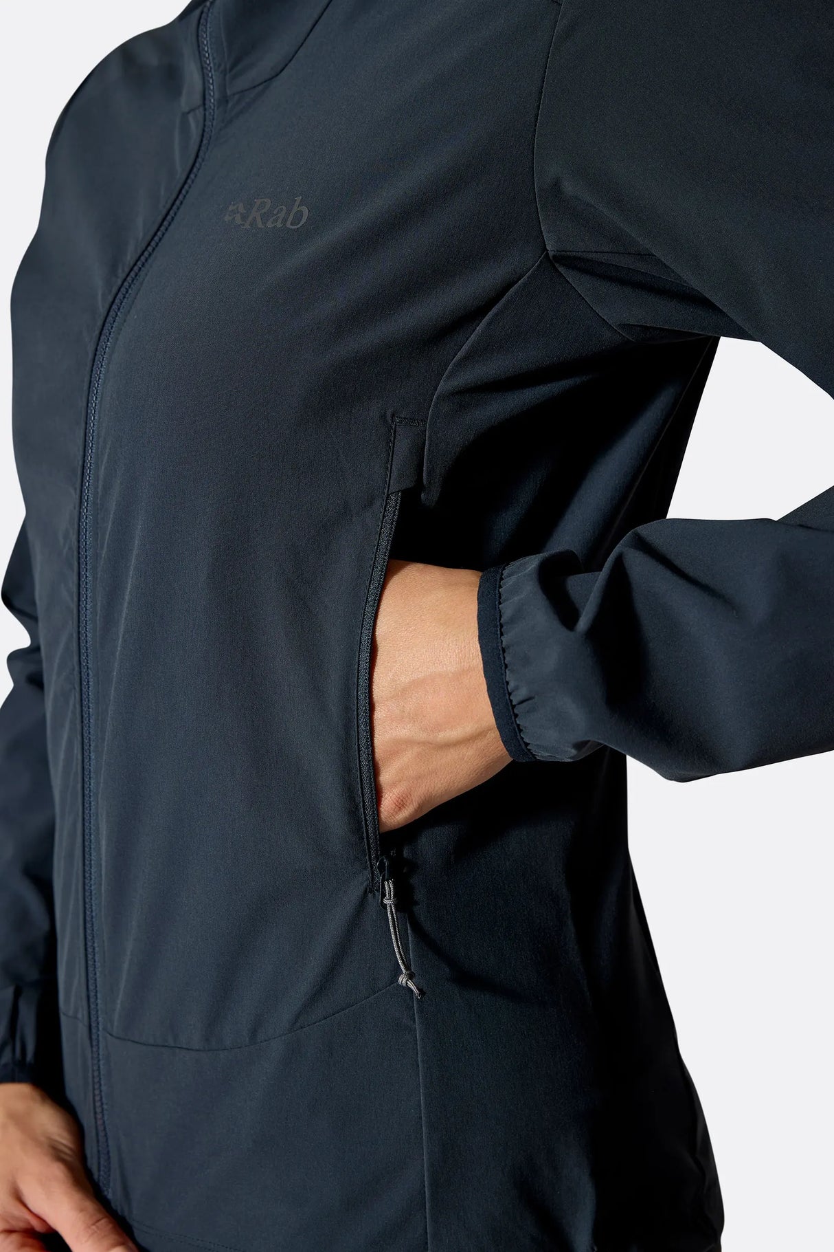 Rab Womens Borealis Hooded Jacket - Beluga