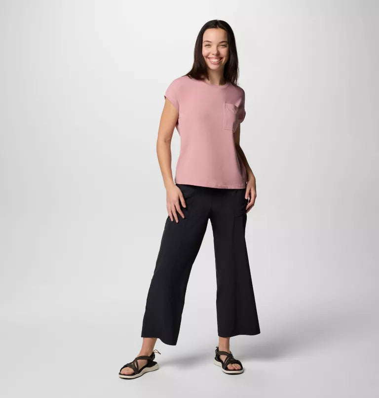 Columbia Womens Boundless Beauty Wide Capris II - Black