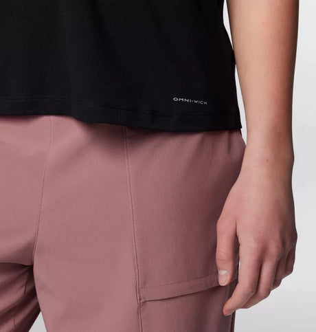 Columbia Womens Boundless Trek T-Shirt - Black