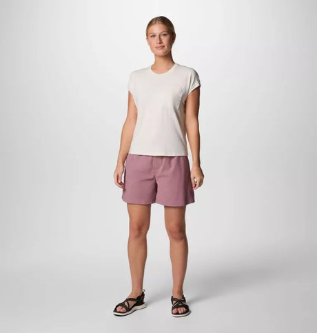 Columbia Womens Boundless Trek T-Shirt - Sea Salt