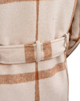 Outback Trading Co. Women's Brooklyn Jacket - Cream & Brown Plaid