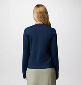 Columbia Womens Chill River Long Sleeve Shirt - Collegiate Navy