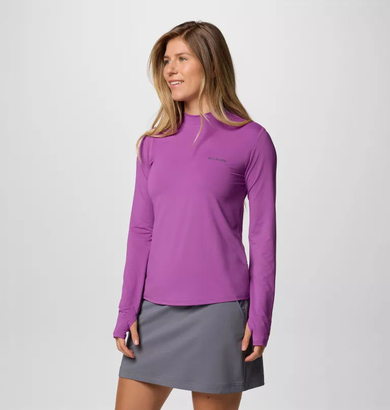 Columbia Womens Chill River Long Sleeve Shirt - Razzle