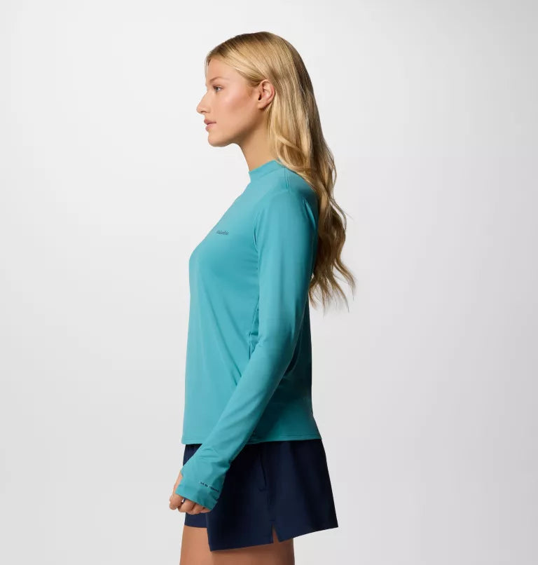 Columbia Womens Chill River Long Sleeve Shirt - Teal