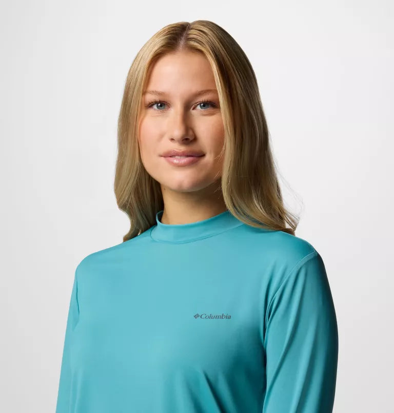 Columbia Womens Chill River Long Sleeve Shirt - Teal
