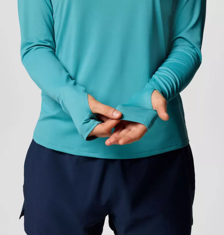 Columbia Womens Chill River Long Sleeve Shirt - Teal