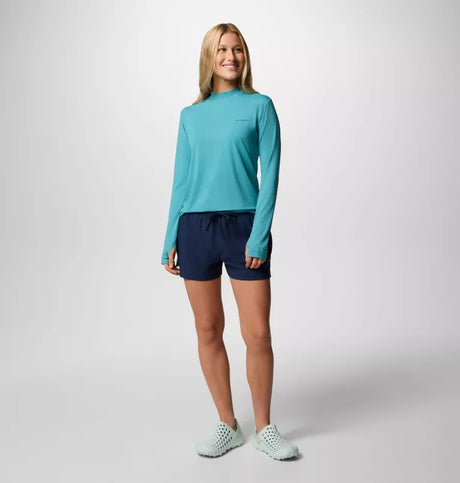 Columbia Womens Chill River Long Sleeve Shirt - Teal