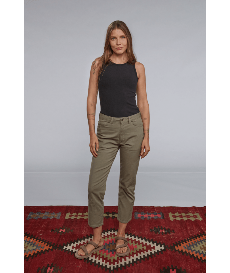 Patagonia W's Classic Straight Pants - River Rock Green