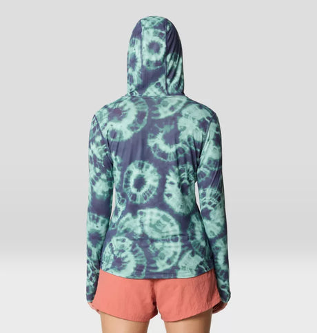 Mountain Hardwear Womens Crater Lake Long Sleeve Hoody - Mineral Spring