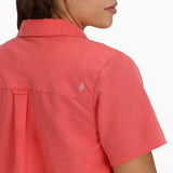 Royal Robbins Womens Desert Pucker Short Sleeve - Sage Leaf