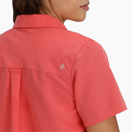 Royal Robbins Womens Desert Pucker Short Sleeve - Sage Leaf