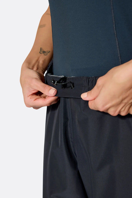 Rab Womens Downpour Waterproof Pants - Black