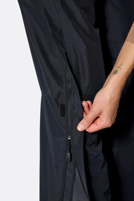 Rab Womens Downpour Waterproof Pants - Black