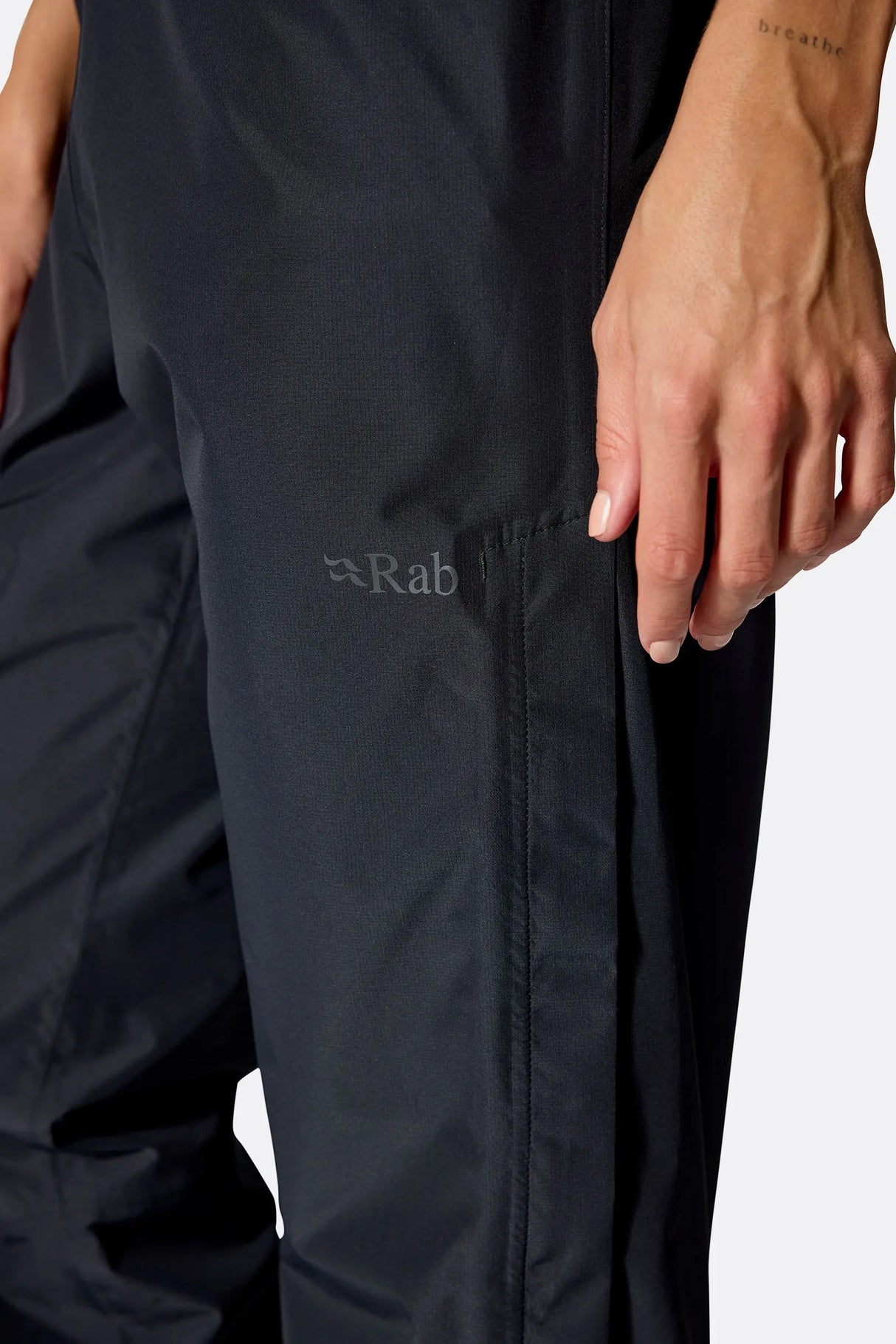 Rab Womens Downpour Waterproof Pants - Black
