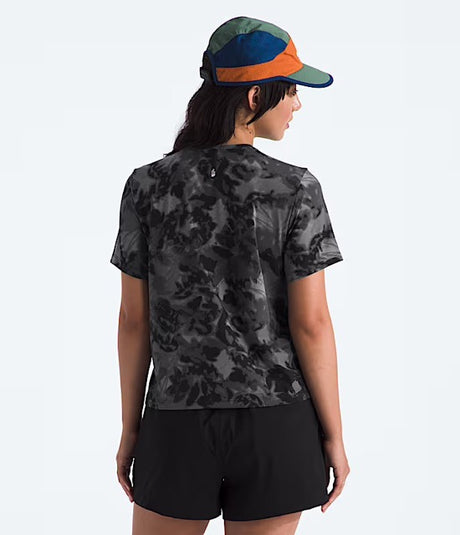 The North Face Womens Dune Sky Short Sleeve - TNF Black Lux Print