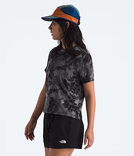 The North Face Womens Dune Sky Short Sleeve - TNF Black Lux Print