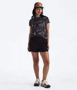 The North Face Womens Dune Sky Short Sleeve - TNF Black Lux Print