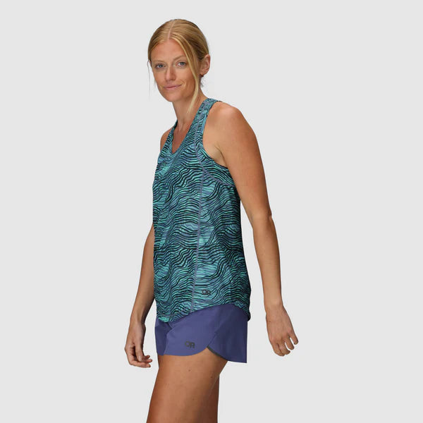 Outdoor Research Womens Echo Tank - Olympic Nori