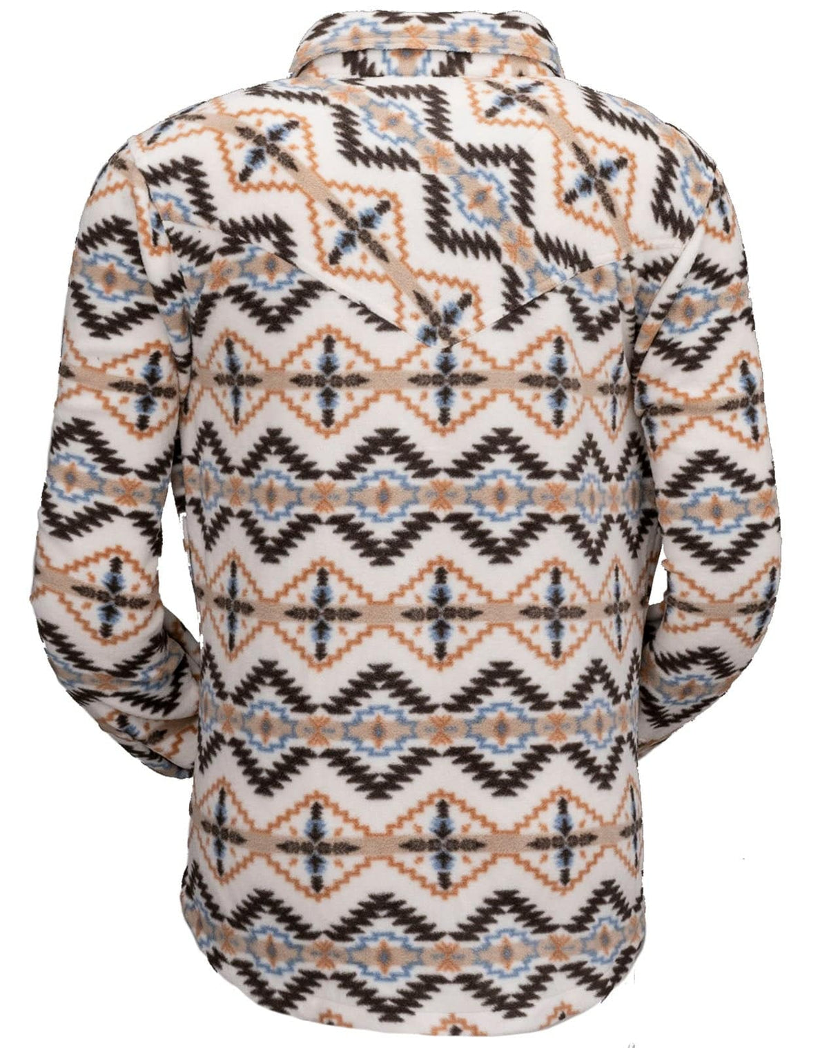 Outback Trading Co. Women's Eleanor Big Shirt - Creme Aztec