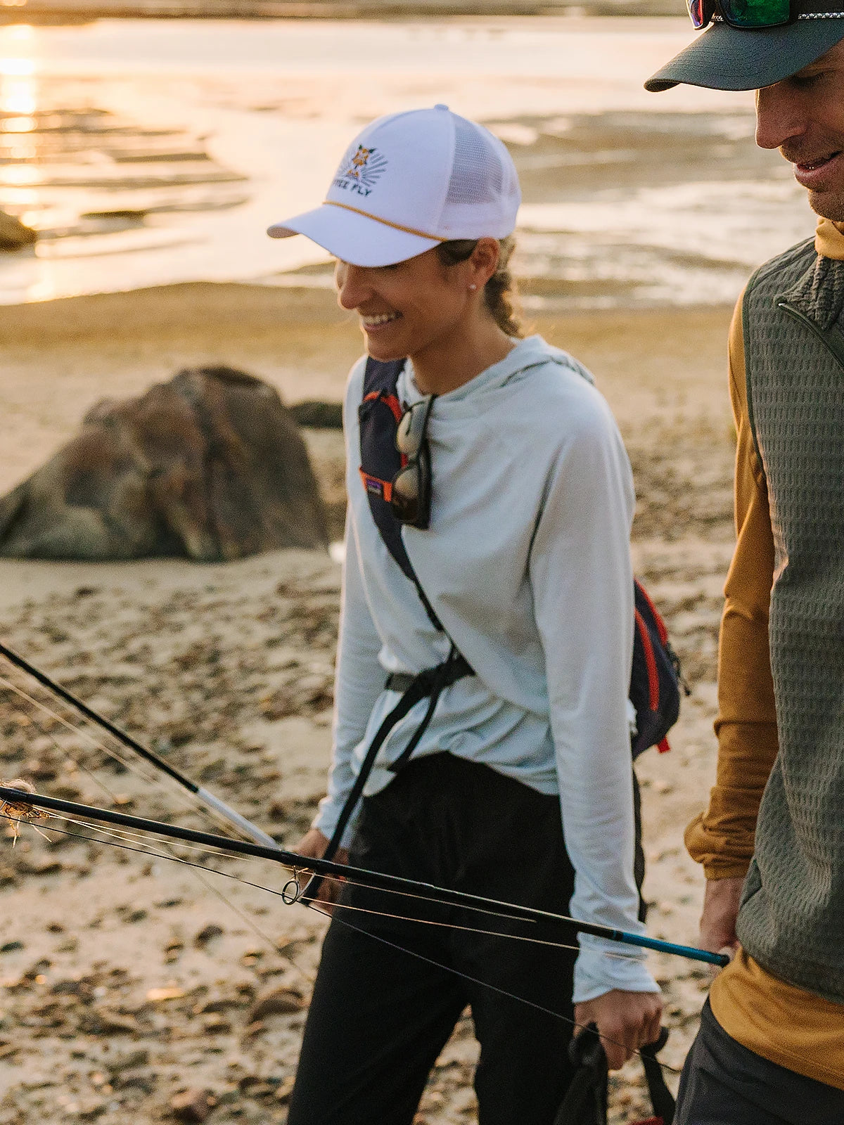 Free Fly Apparel Womens Elevate Hoodie - Heather Bay Blue