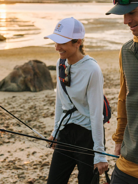 Free Fly Apparel Womens Elevate Hoodie - Heather Bay Blue