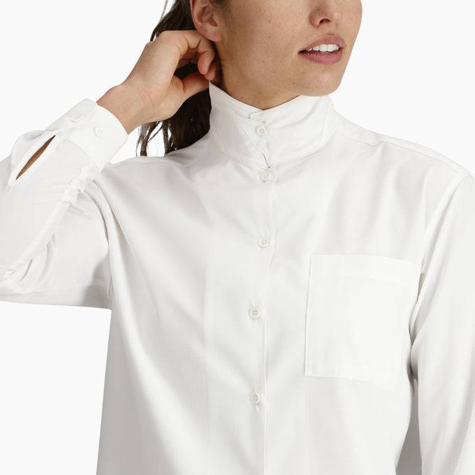 Royal Robbins Womens Expedition III Long Sleeve - White