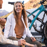 Royal Robbins Womens Expedition III Long Sleeve - White