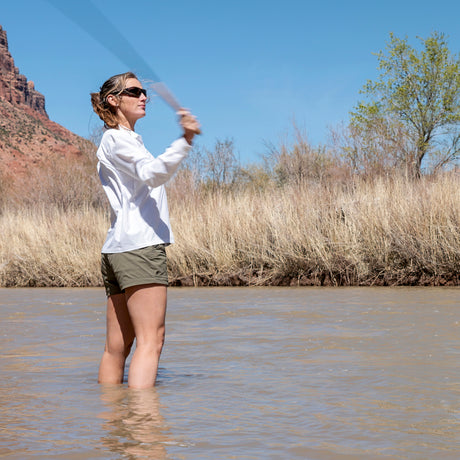 Royal Robbins Womens Expedition III Long Sleeve - White