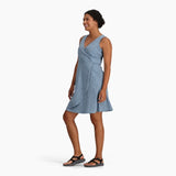 Royal Robbins Womens Featherweight Knit Dress - Sea Nisene Print