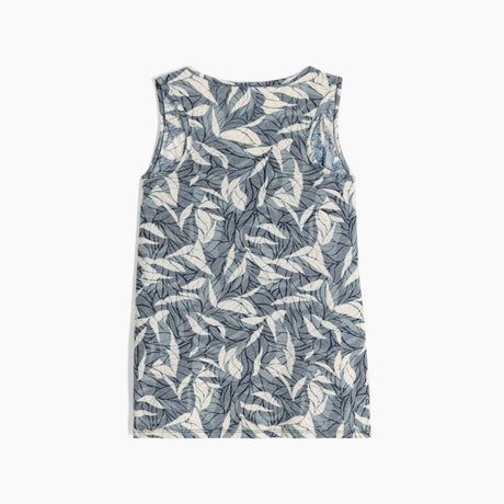 Royal Robbins Womens Featherweight Tank - Deep Blue Presidio Print