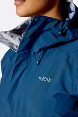 Rab Womens Firewall Waterproof Jacket - Tempest Blue