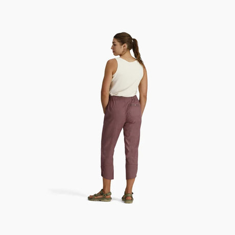 Royal Robbins Womens Hempline Capri - Wild Rhubarb