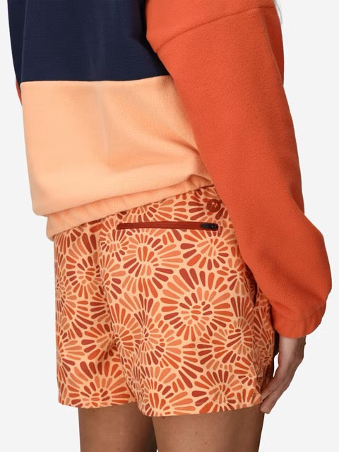 Marmot Womens Juniper Springs Quick-Dry Short 3in UPF 50 - Fresh Apricot Sunburst