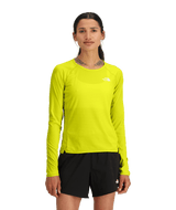 The North Face Womens LIGHTRANGE Sunriser Long Sleeve - Sulphur Spring Green
