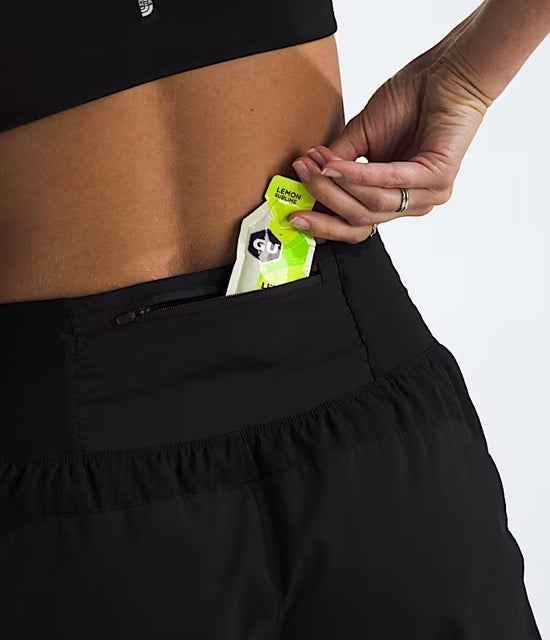 The North Face Womens LIGHTRANGE Sunriser Shorts 5-inch - TNF Black