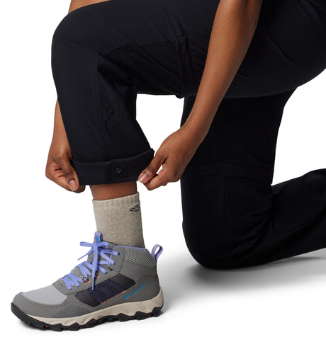 Columbia Womens Leslie Falls Convertible Pant - Black