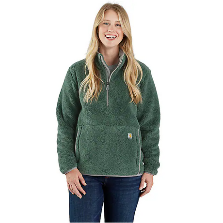 Carhartt Women's Loose Fit Fleece Pullover - 3 Warmest Rating - Frosted Balsam