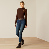 Ariat Women's Lowell 3.0 Wrap Baselayer - Mole