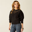 Ariat Women's Magnolia Sweater - Black