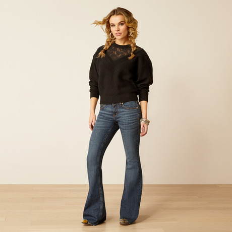 Ariat Women's Magnolia Sweater - Black