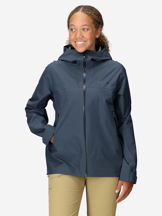 Marmot Womens Minimalist Pertex Rain Jacket - Thunderhead Thunderhead