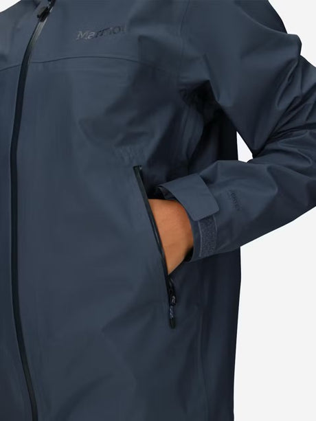 Marmot Womens Minimalist Pertex Rain Jacket - Thunderhead