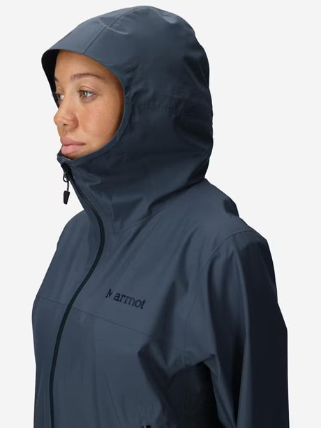 Marmot Womens Minimalist Pertex Rain Jacket - Thunderhead